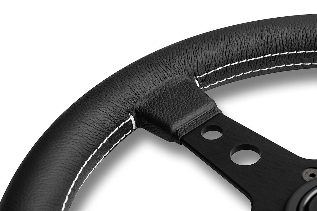 Momo Steering Wheel Prototype Black Spoke 320 P-8