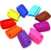 Capa de silicone para chave de carro, capa para VW Golf 7 MK7 VII Tiguan Polo Skoda Octavia A7 Kodiaq Seat Ateca Leon