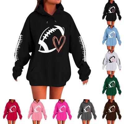 Womens Hoodies Oversized Sweatshirts Long Sleeve Casual Pullover Hooded Sweatshirt Tops