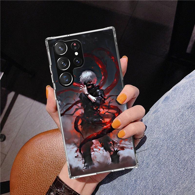 G-Ghoul Tokyo Kaneki Ken Phone Case For Samsung Galaxy S24 S25 Edge S26 Ultra S23 S22 S21 Plus S20 FE + Personalized Print Cover