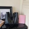 Woven Pattern Tote Bag Large Capacity PU Chain Bag Women's Shoulder Bag