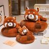 Donut Red Panda Pillow Plush Toy Doll Red Panda Doll Children's Company Soothing Ragdoll