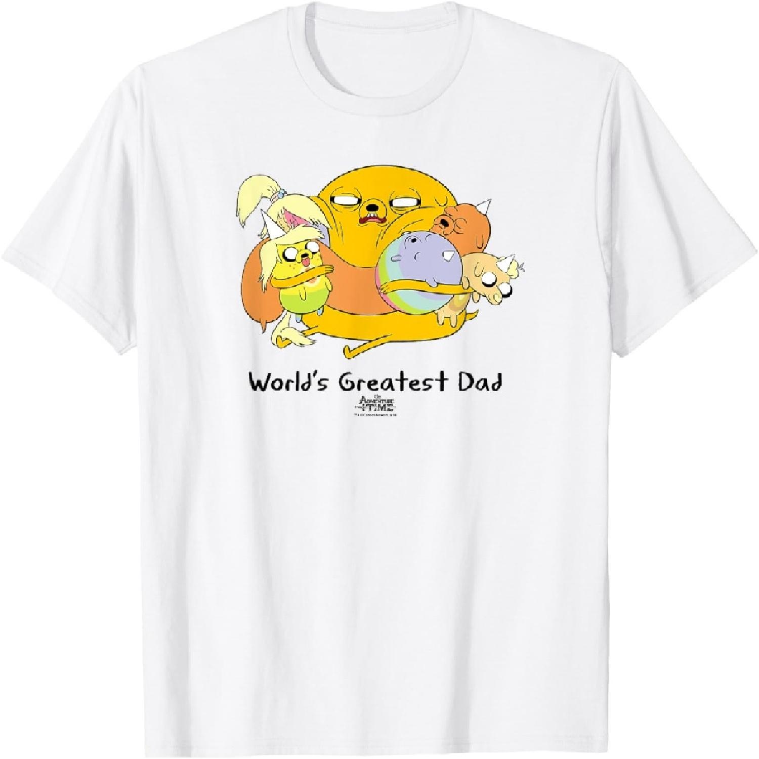 Adventure Time World s Greatest Dad T-Shirt S