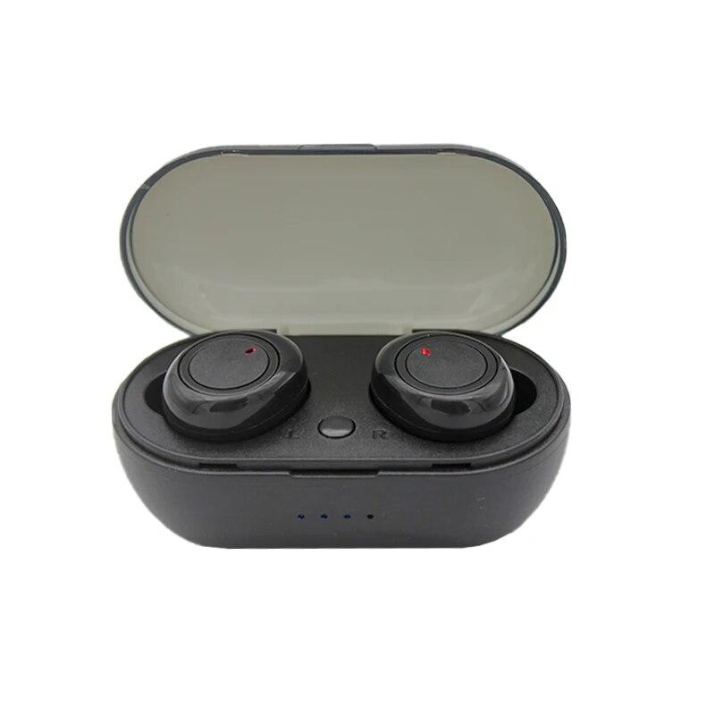 Y50 TWS Bluetooth Headphones Earbuds 5.0 Wireless Bluetooth Headset Hifi Stereo Headset Wireless In-Ear Touch Control Earphones