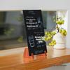 A4 Kleiner Tafel-Aussteller für Cafés & Straßenstände