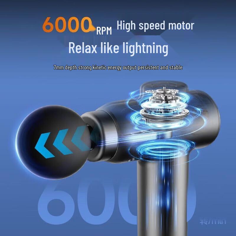 AUX Professional Muscle Massage Gun CN plug (adapter included)