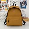 Large-capacity schoolbag New simple student schoolbag Lightweight and versatile leisure travel backpack