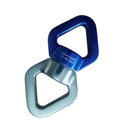 1PCS Swing Swivel 30kN Safety Rotational Device Swing Spinner Carabiner Swivel Climbing Rope Swivels for Swing Setting