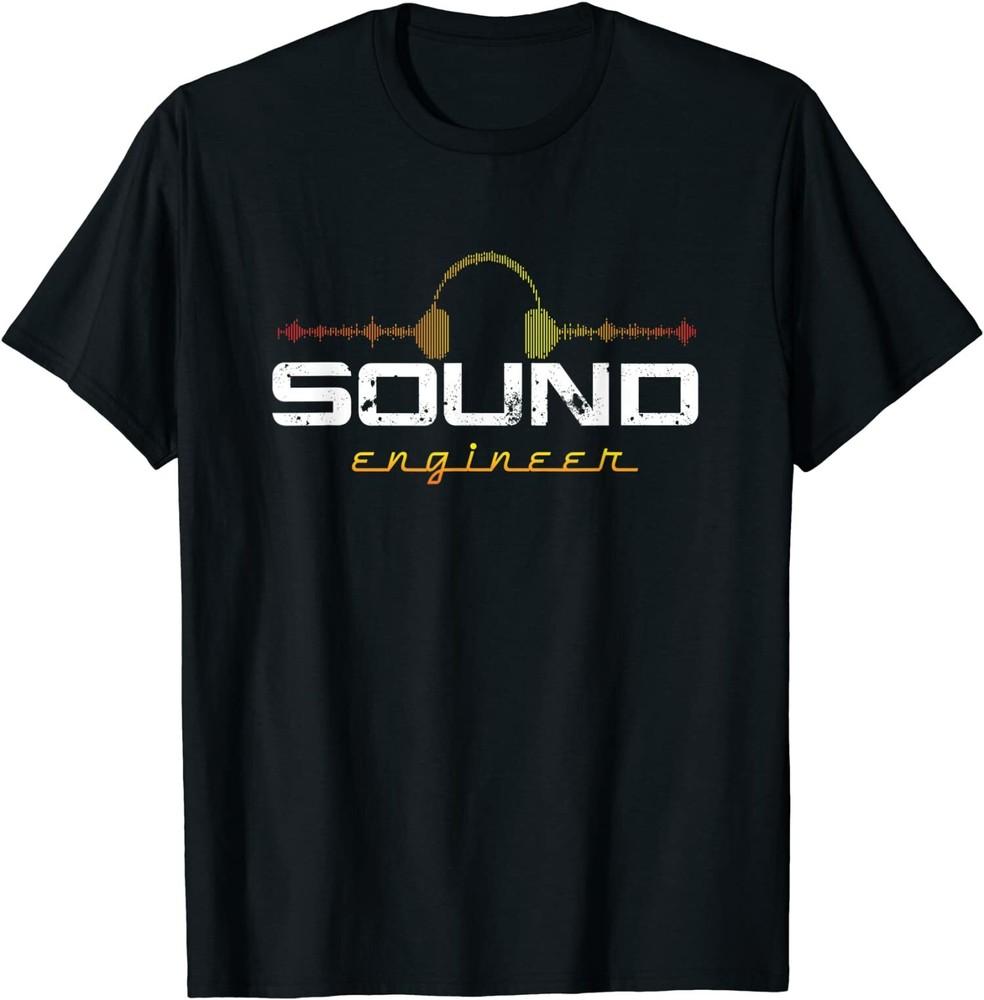 NEW LIMITED Audio Engineer Music Production Sound Engineer Gift Fun Shirt S-5XL Unisex T-Shirt S