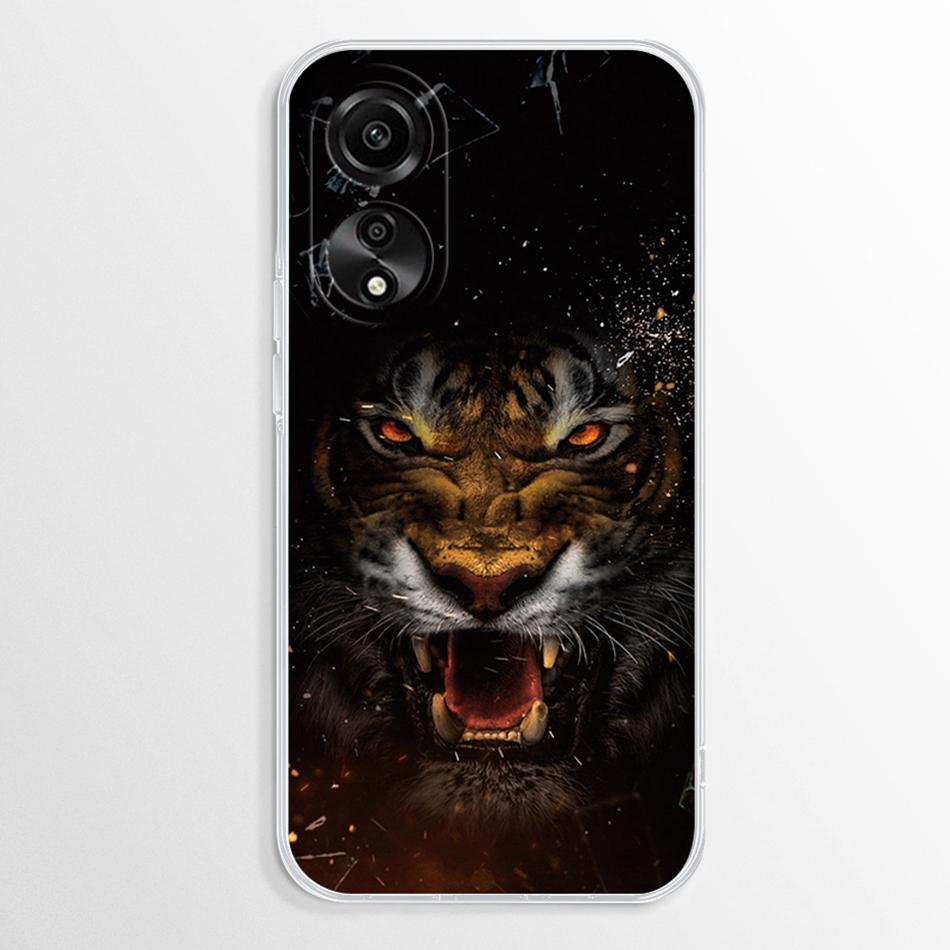 Pentru Oppo A38 A18 A78 A58 4G Carcasă Fundas Marmură Transparentă TPU Rezistentă la Șocuri Coque Pentru OppoA78 OppoA58 OppoA38 OppoA18 4G Moale Capa Carcase