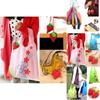 Eco Storage Handbag Strawberry Foldable Shopping Bags In Vibrant Colors For Everyday Use