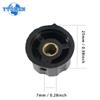 1 Set Potentiometer Knob MF-A03 Dial Knob + MF-A03 Bakelite Knob 6.4mm with Scale Plate Sheet Scale Digital, for 3590S