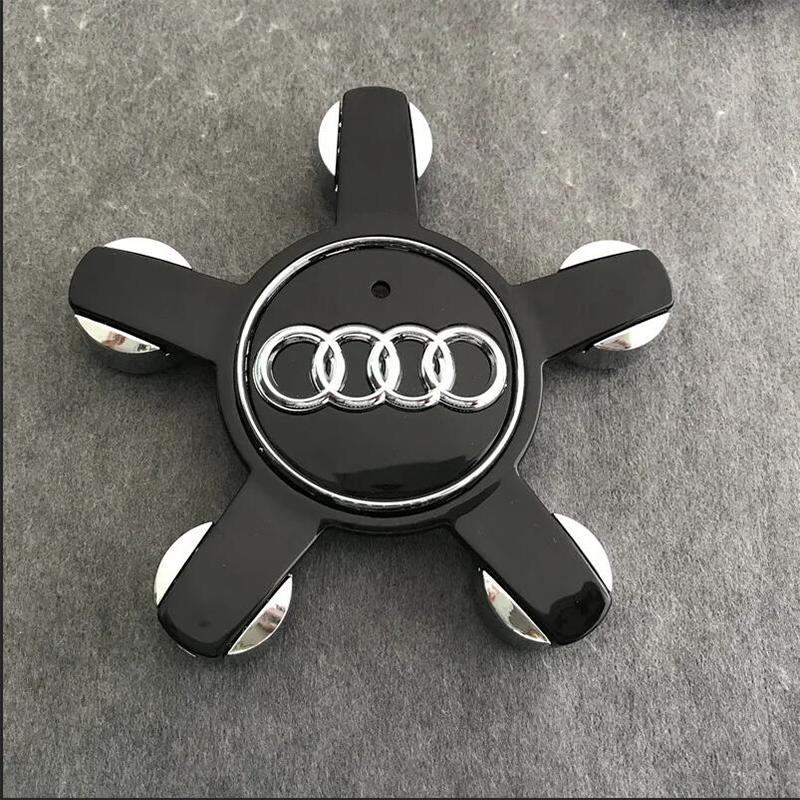 4Pcs 135mm Car Hub Caps 4F0601165N For 4s A4 A5 A6 A7 Q3 Q5 A3 S5 Auto Wheel Center Cap Hubcap Rim Covers Replace Accessoriess4