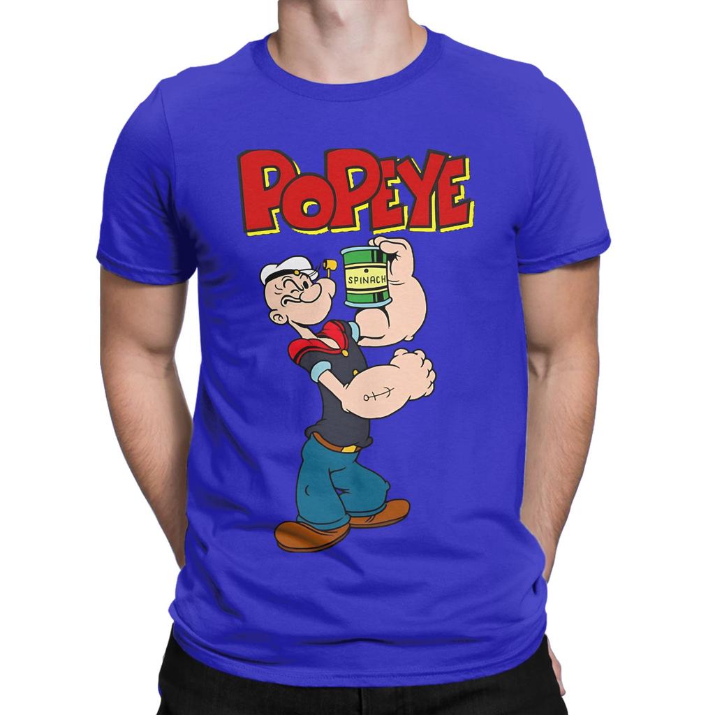 Ppopeye Novelty Graphic 100 Cotton Tshirt Ppopeye Tees Tops For Unisex