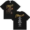 Rapper Lil Tecca Plan A Album Tour Graphic T Shirt Men's Clothing Fashion Trend Cool T-shirts Casual Cozy Oversized T Shirt Tops