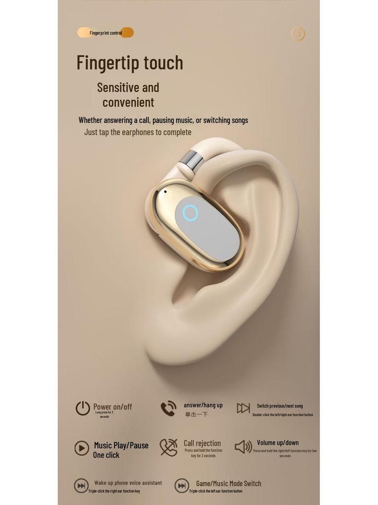 2025 Universal Rotation Over-Ear True Wireless Bluetooth Headphones with Berlin Sound & Long Battery Life