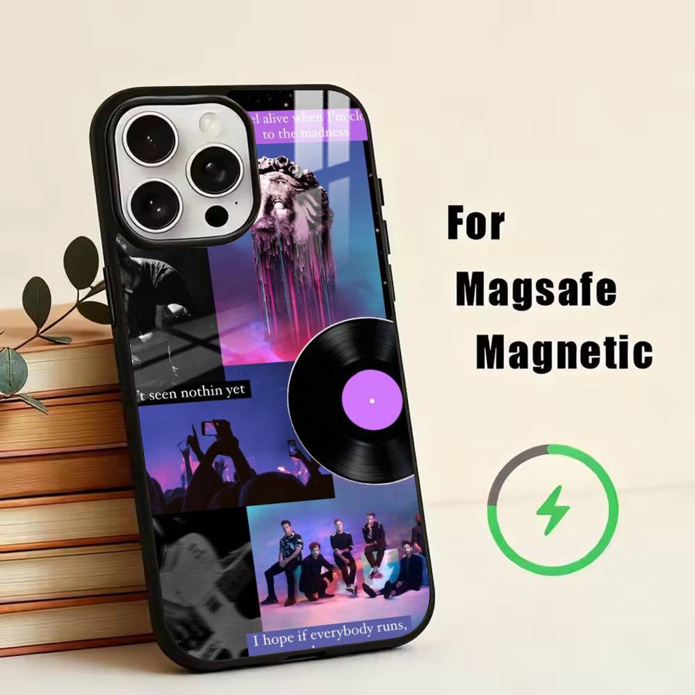 OO-OneRepublic  Phone Case For iPhone17,16,15,14,13,12,11 Plus,Pro Magnetic with Magsafe Wireless Charging