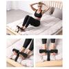 Hamstring Curl Strap Tummy Reduction Exercise Fitness Equipment Tummy Curl Sit Up Aid Hamstring Strap for Home Travel