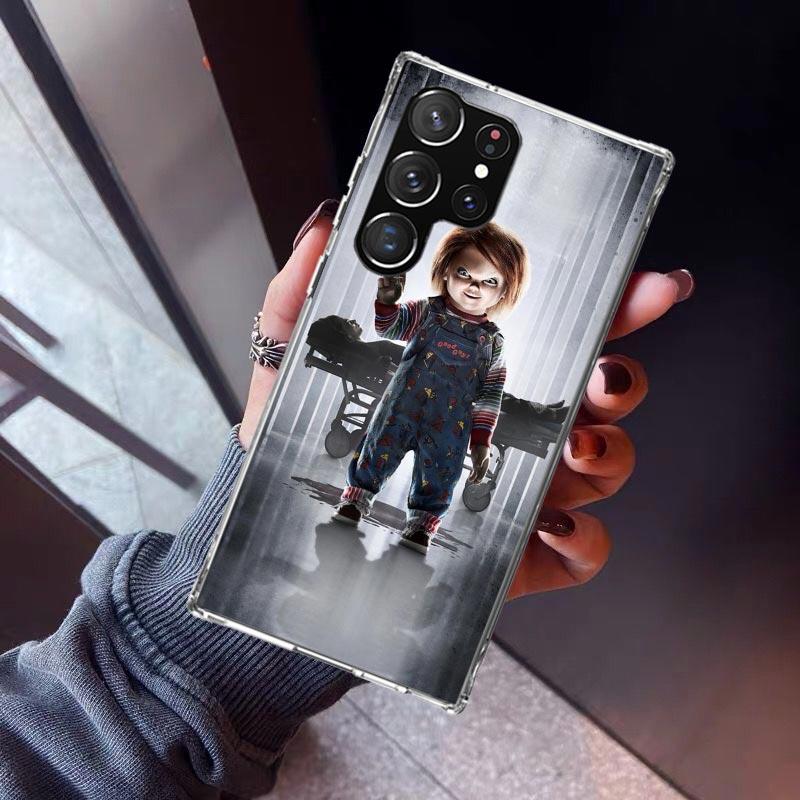 Chucky Child's Play Phone Case For Samsung Galaxy S23 S24 S25 Edge S26 Ultra S22 + S21 Plus S20 FE Cover Silicone Print Shell Ga
