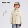MOMOCO Boy's Shirt Collar Casual Jacket