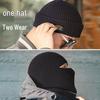 Men's Winter Wool Balaclava: Windproof, Coldproof, Warm Beanie & Face Mask Headgear