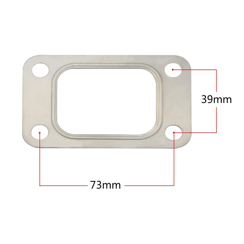 Joint d'admission de turbine turbo T25 28 en acier inoxydable 304 pour joint d'admission turbo T25 T28 HQ