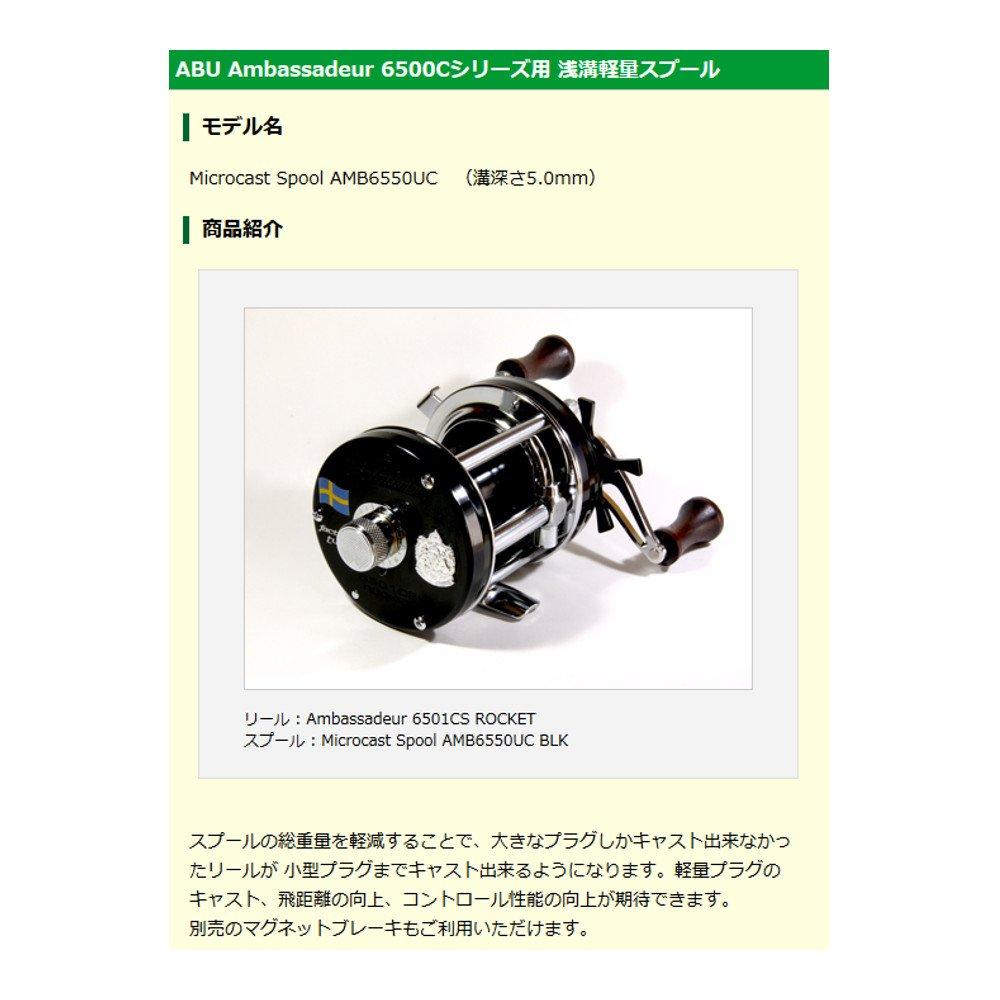 Avail Reel Microcast Spool AMB6550UC Red Groove Depth ms_amb6550uc_red 5.0mm