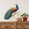 The Decorative Wall Stickers for The Entrance Hall of The Peacock Study On The Branch