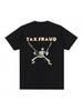 Unisex T-shirt Humorous T-Shirt Featuring a Skeleton Meme Related to Tax Fraud And Autism, Designed in a Casual Hip