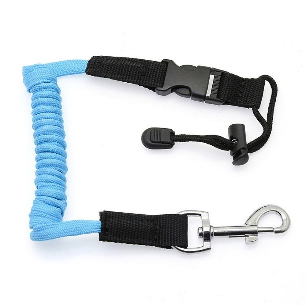 Elastic Inflatable Kayak Tie Rope Multicolored SUP Paddle Leash for Kayak Canoe