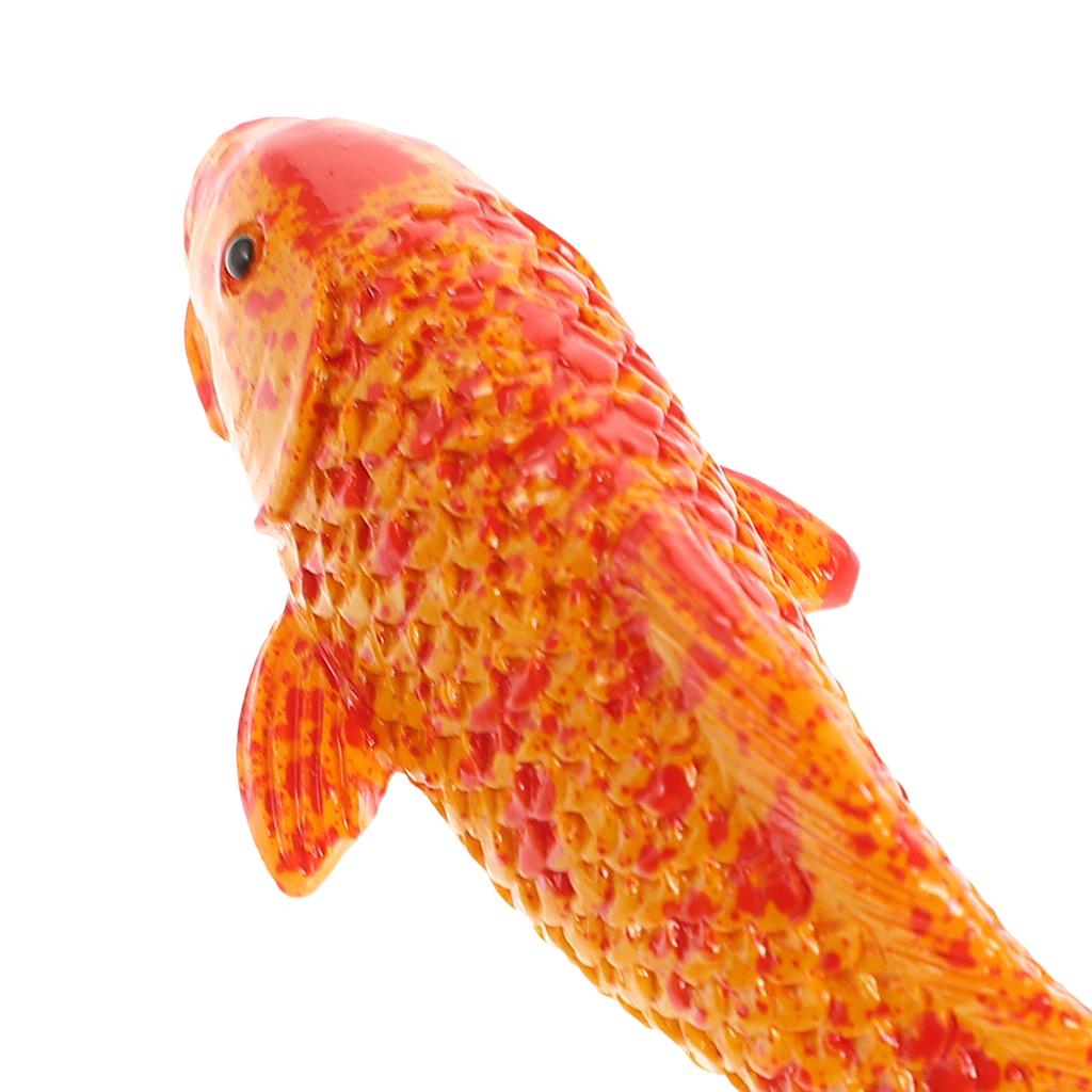 20Pcs Lovely Goldfish Decor Resin Material Simulated Fish Tank Decor Friendly To Fish Underwater Scene Layout Aquarium Supplies