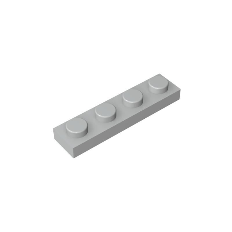 100pcs/lot MOC Parts 3710 Plate 1x4 Compatible Figures Bricks DIY Assmble Building Blocks Particle Kid Puzzle Brain Toys Gift