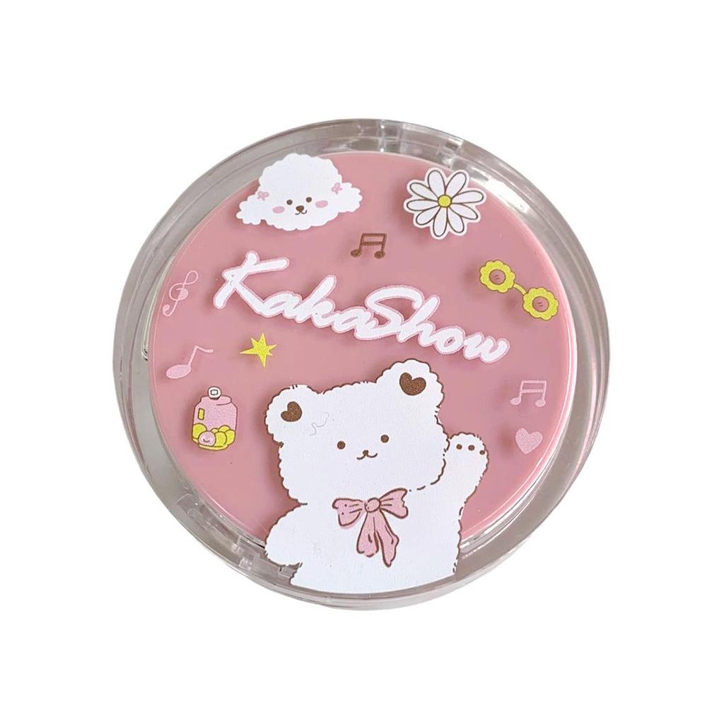 Kakashow Little Bear Cushion Foundation: Creamy, Waterproof, Long-Lasting BB Cream with Refill for Flawless Skin.