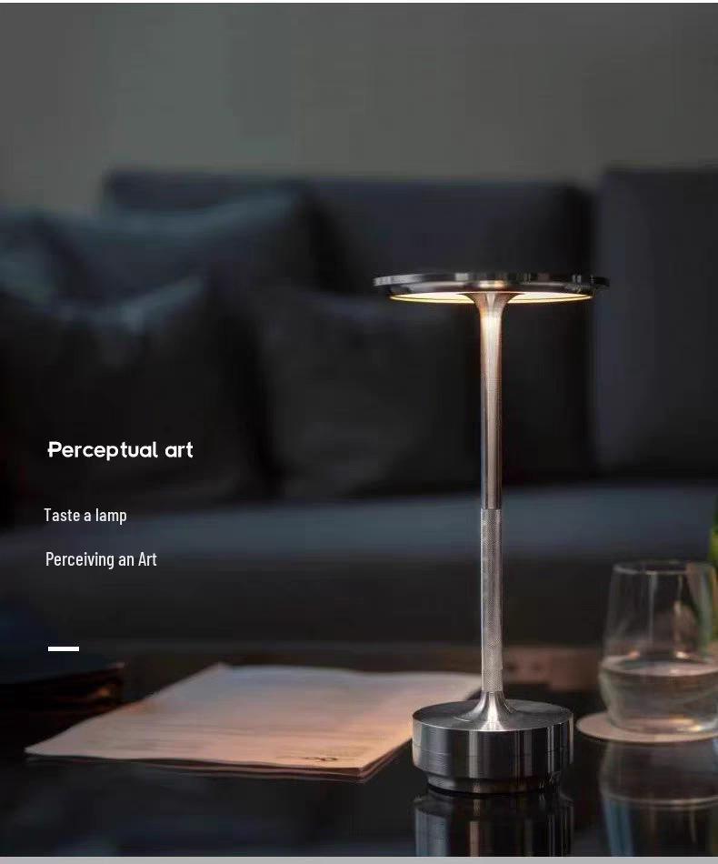 Portable Outdoor Table Lamp - Ideal for Camping, Cafes, and Romantic Ambiance