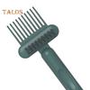 Dual-Purpose Cleaning Brush Comb Cleaner Removal Tool Small Portable Design Ergonomic Grip 2 In 1 Brush Comb Cleaner