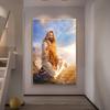 Jesus Christ Hand of God Jesus Portrait Classic Retro Poster Canvas Paintings Wall Art Pictures Home Decor