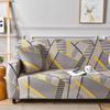 Geometrischer elastischer Sofabezug für Wohnzimmer, Couchbezug, hochelastischer Sofabezug, Möbelschutz, alle Bezüge, Heimdekoration
