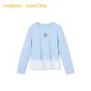 Balabala Girls' Long-Sleeve Cotton Blend Basic T-Shirt