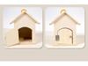 Educational Wooden Busy House: Multifunctional Toy for Early Learning in English & Math