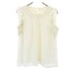 MIIA No sleeve Ruffled sleeves shirt 160 Off-white Kid's Used