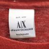 Armani Exchange Made In USA Short Sleeve T-shirt L Red Series Men's Used
