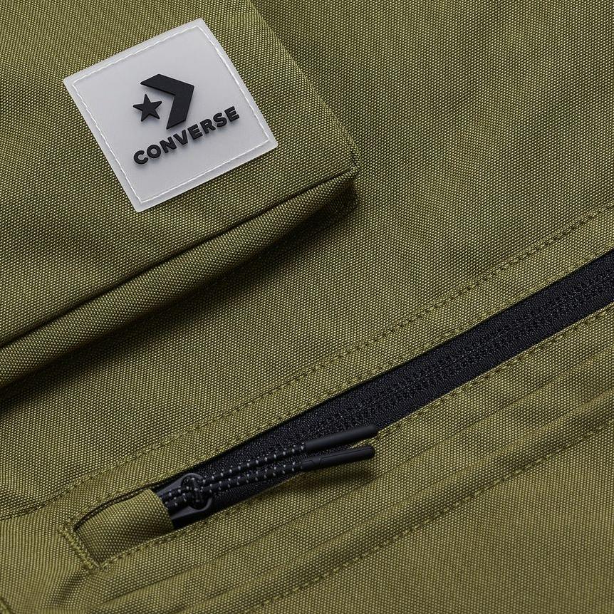 New Converse Down Jackets Men's Olive Green 10025251-A02