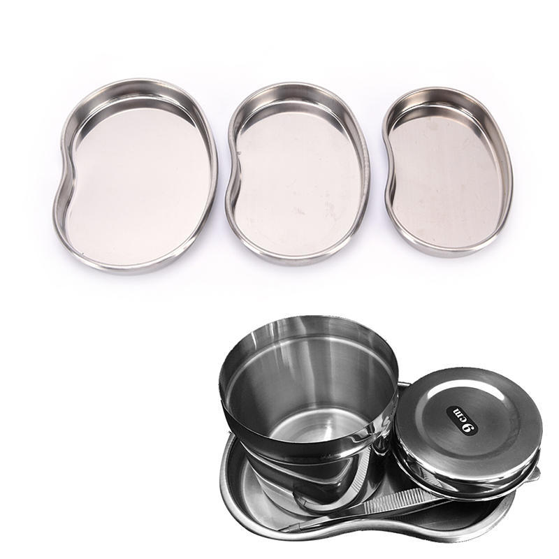 1Pcs Stainless Steel Tattoo Tray Plate Tool For Implement