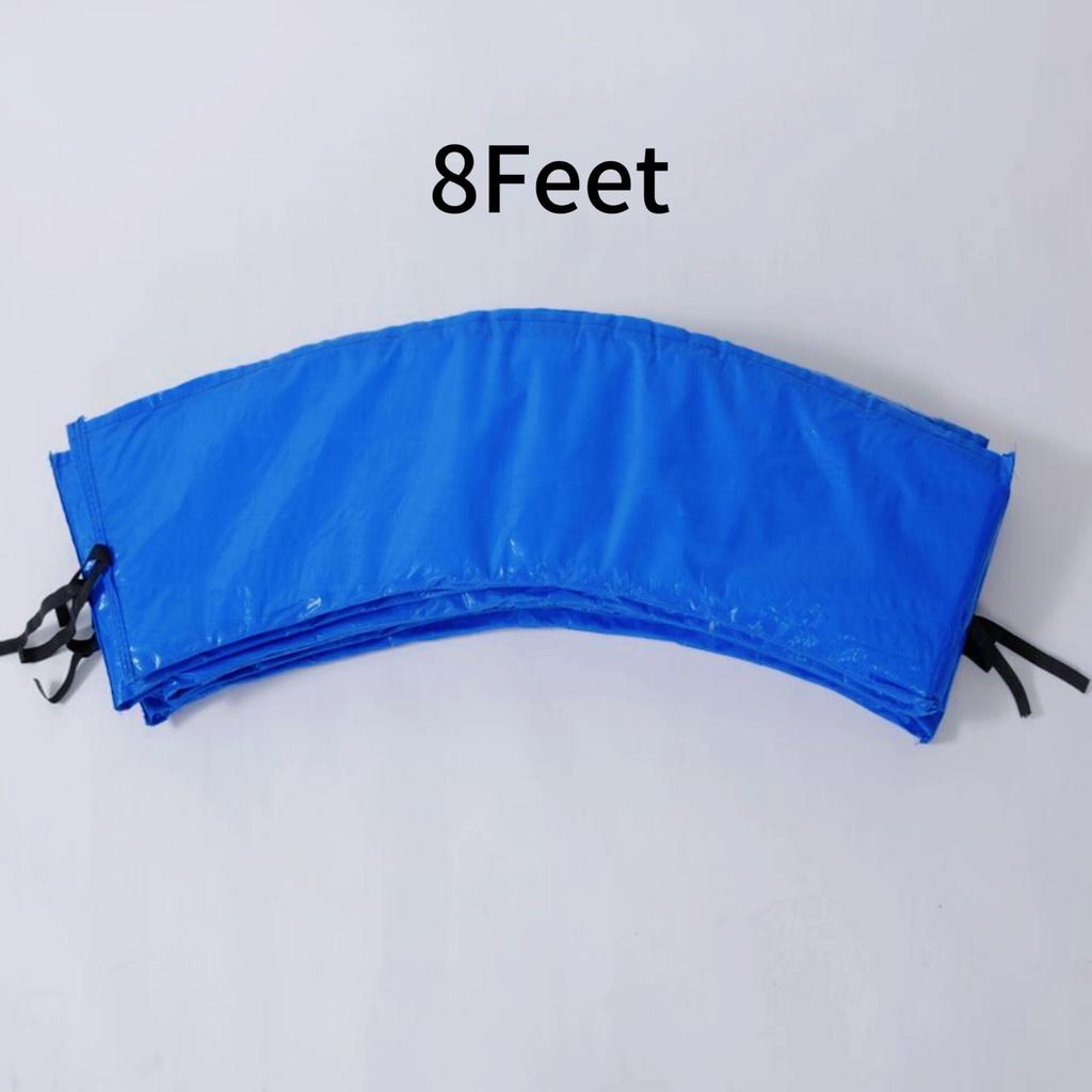 6/8Feet Trampoline Protection Mat Trampoline Safety Pad Round Spring Water-Resistant Protective Cover Home Sport Accessories