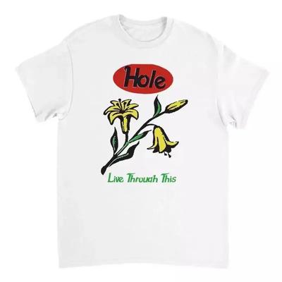 Hole Live Through This Fan Club Tour Tee 1995 T Shirt I0142