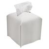 Square PU Leather Tissue Box Holder Modern Decorative Waterproof Organizer for Home End Table Office Countertop Car RV