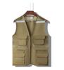 Children's Custom Multi-Pocket Mesh Activity Vest with Logo for Summer
