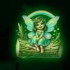 AFG3884 Green Luminous Removable Wall Sticker for Girls