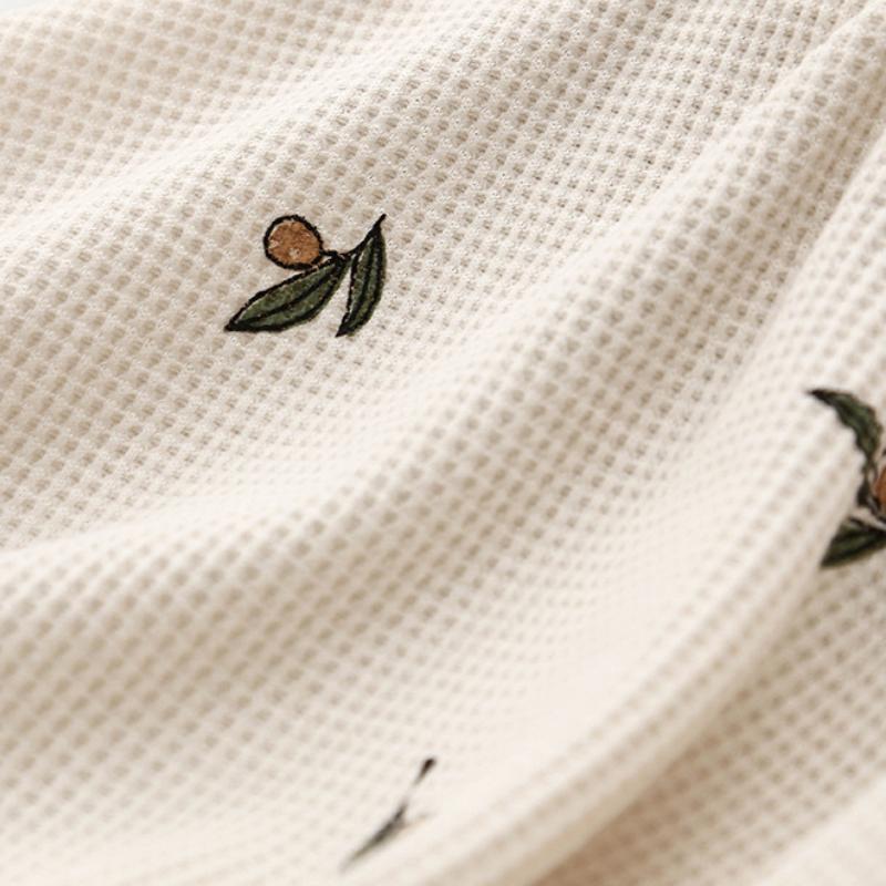 Tkanina Waflowa 45x160cm Miękka Oddychająca na Sukienki Odzież Domową Koszulki Odzież Dziecięca Ręcznie Robiona Materiał DIY