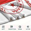 1pz Coperta Flanella Personalizzata Nome SK Praga Slavia Fantasia Adatta a Tutte le Stagioni per Arredamento Casa Calore e Comfort Regali Regalo Festivo -HE208